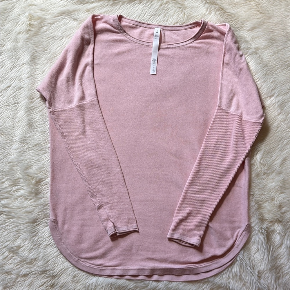 Lululemon Pink Lightweight Sweater